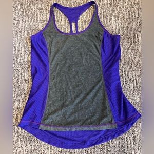 Purple/Gray Tank Top